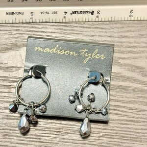 Madison Silver Dangle Earrings